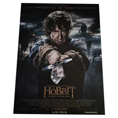 Affiche – Le Hobbit la bataille des cinq armées b +- 40×53 cm