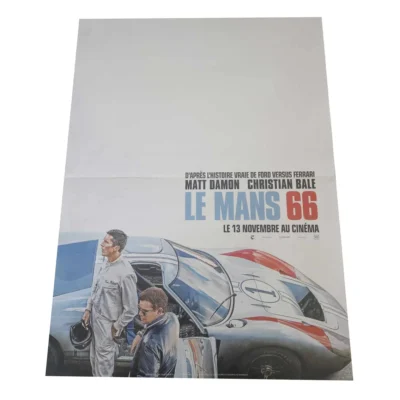 Affiche – Le mans 66 +- 39x53cm