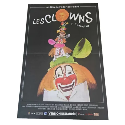 Affiche – Les clowns +- 42x60cm