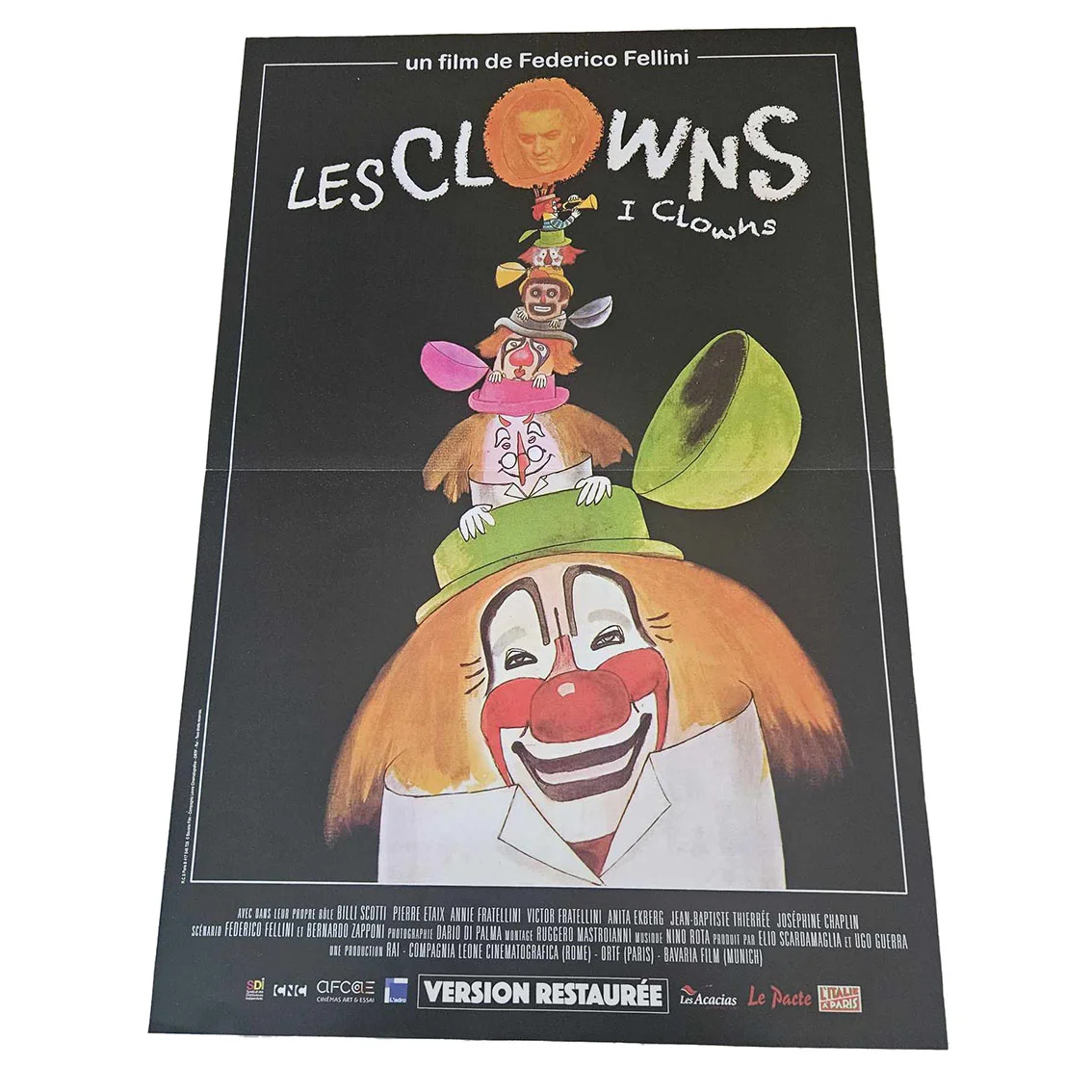 Affiche – Les clowns +- 42x60cm