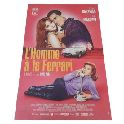 Affiche – L’homme à la ferrari +- 42x60cm