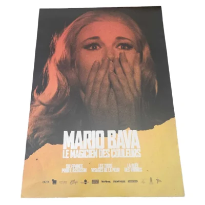 Affiche – Mario Bava Le magicien des couleurs +- 42x60cm