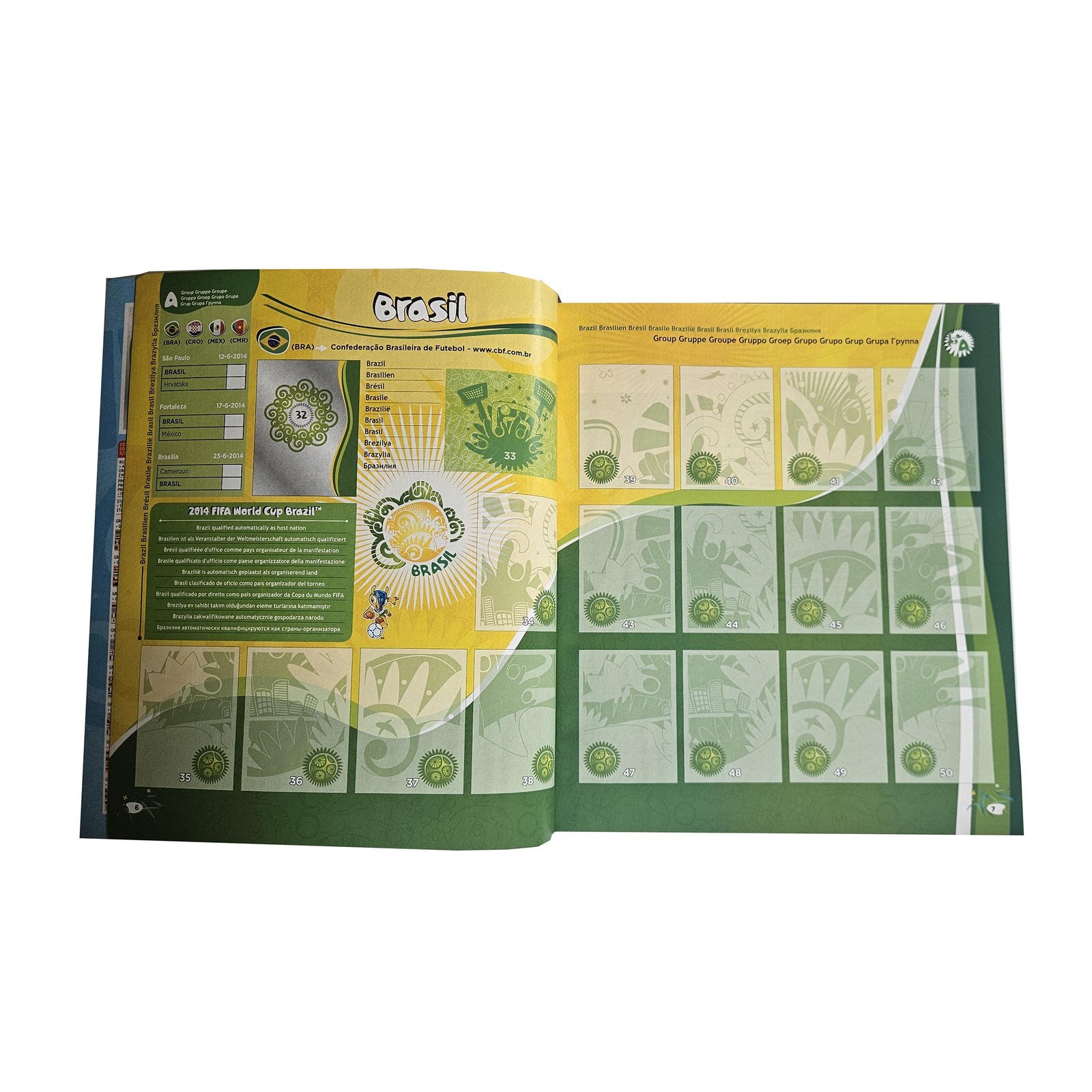 Panini FIFA World Cup Brasil 2014 – Album Vide – Image 2