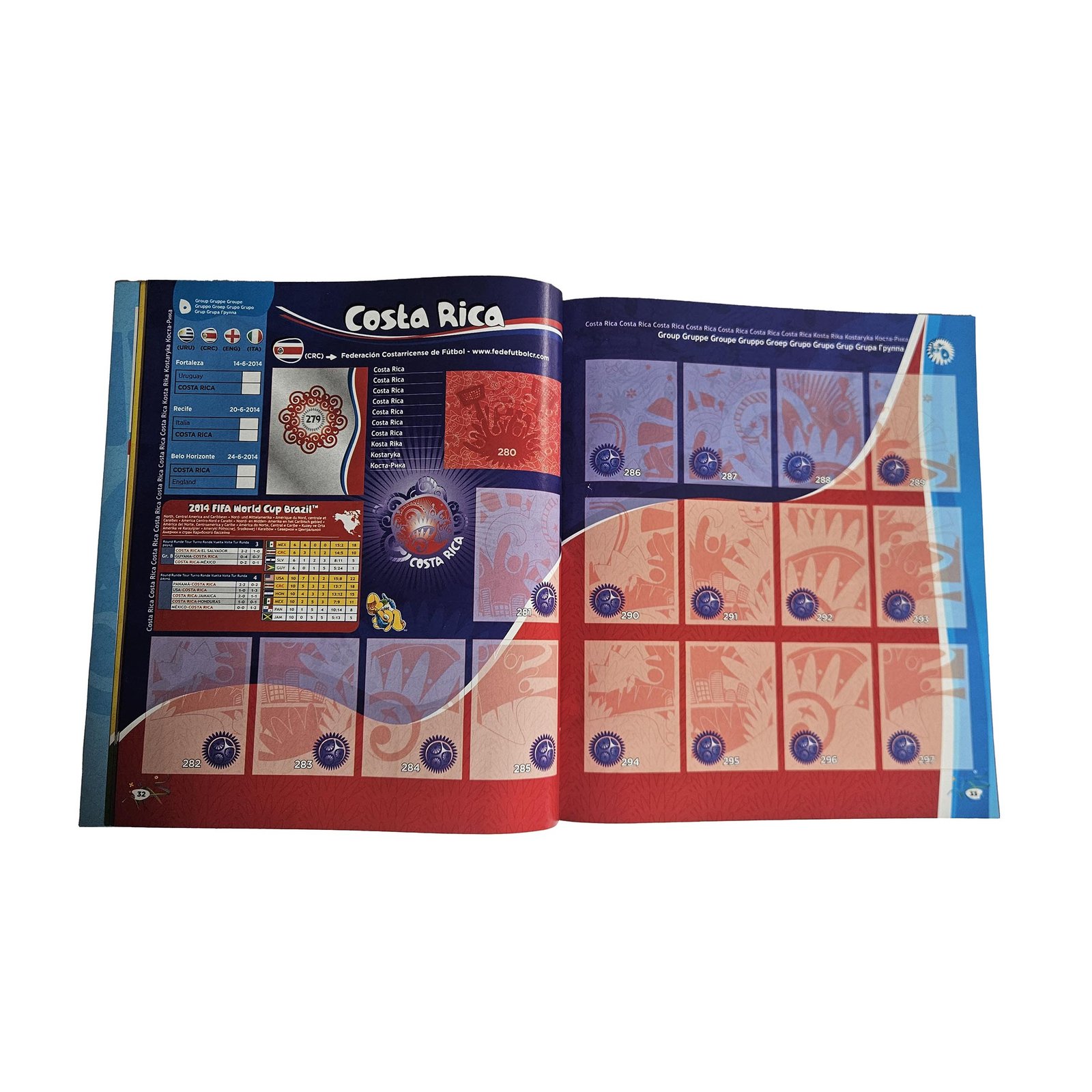 Panini FIFA World Cup Brasil 2014 – Album Vide – Image 4
