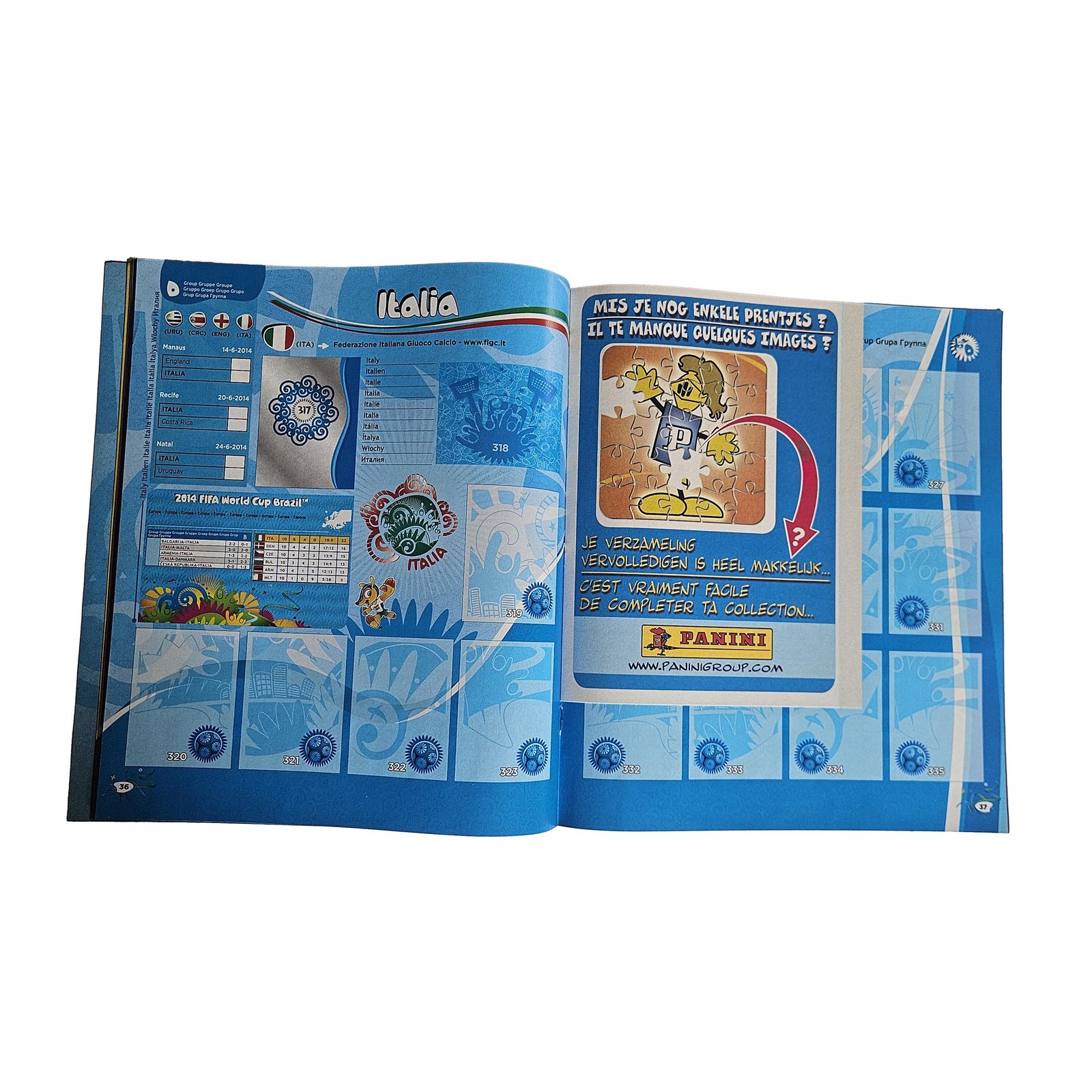 Panini FIFA World Cup Brasil 2014 – Album Vide – Image 5