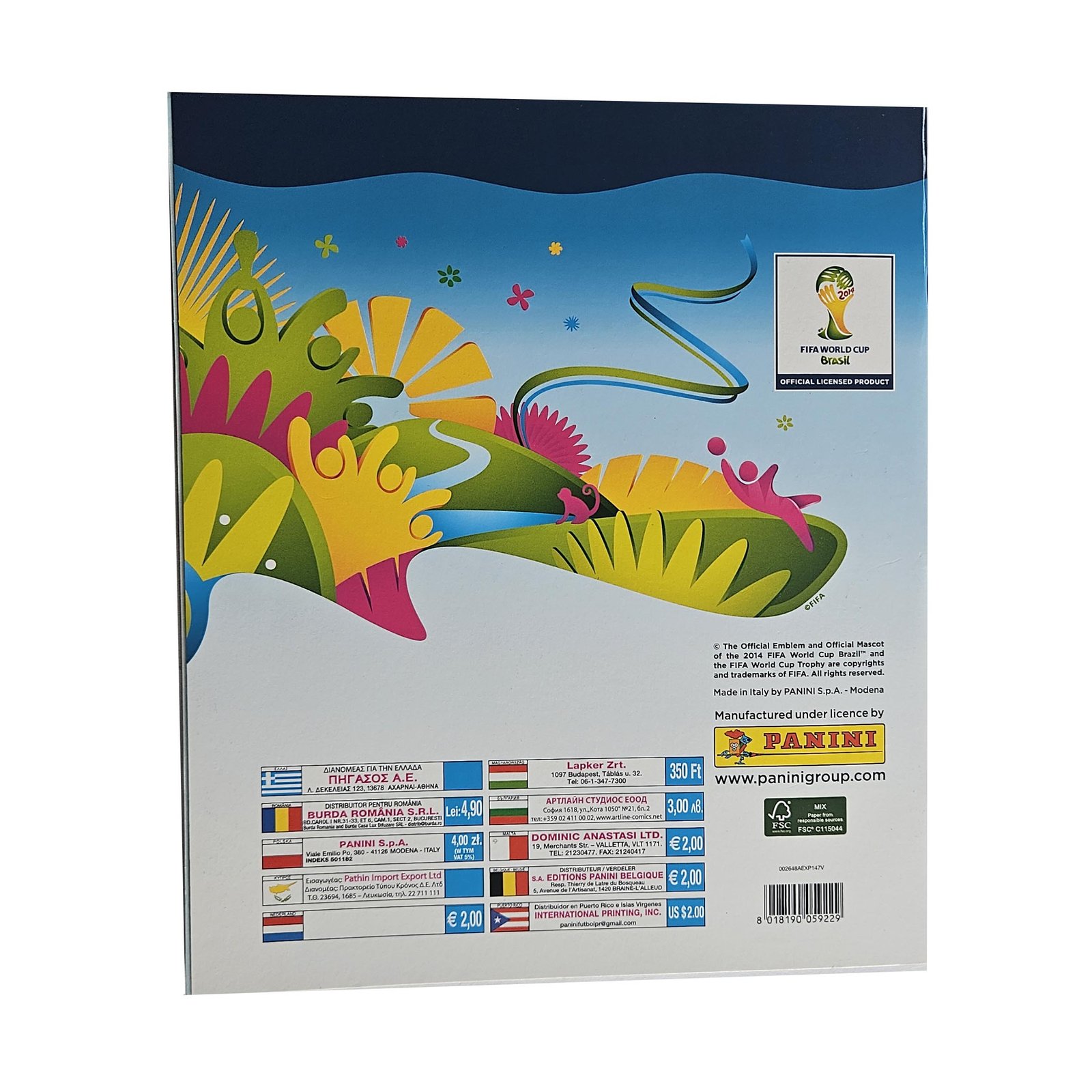 Panini FIFA World Cup Brasil 2014 – Album Vide – Image 6