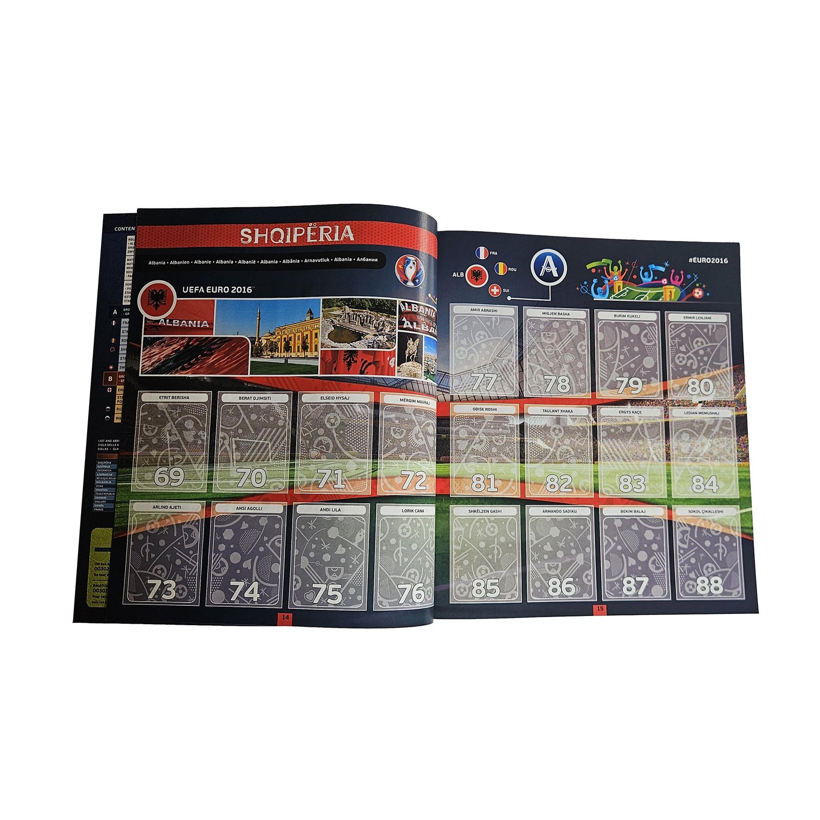 Panini UEFA Euro 2016 – Album Vide Officiel – Image 4