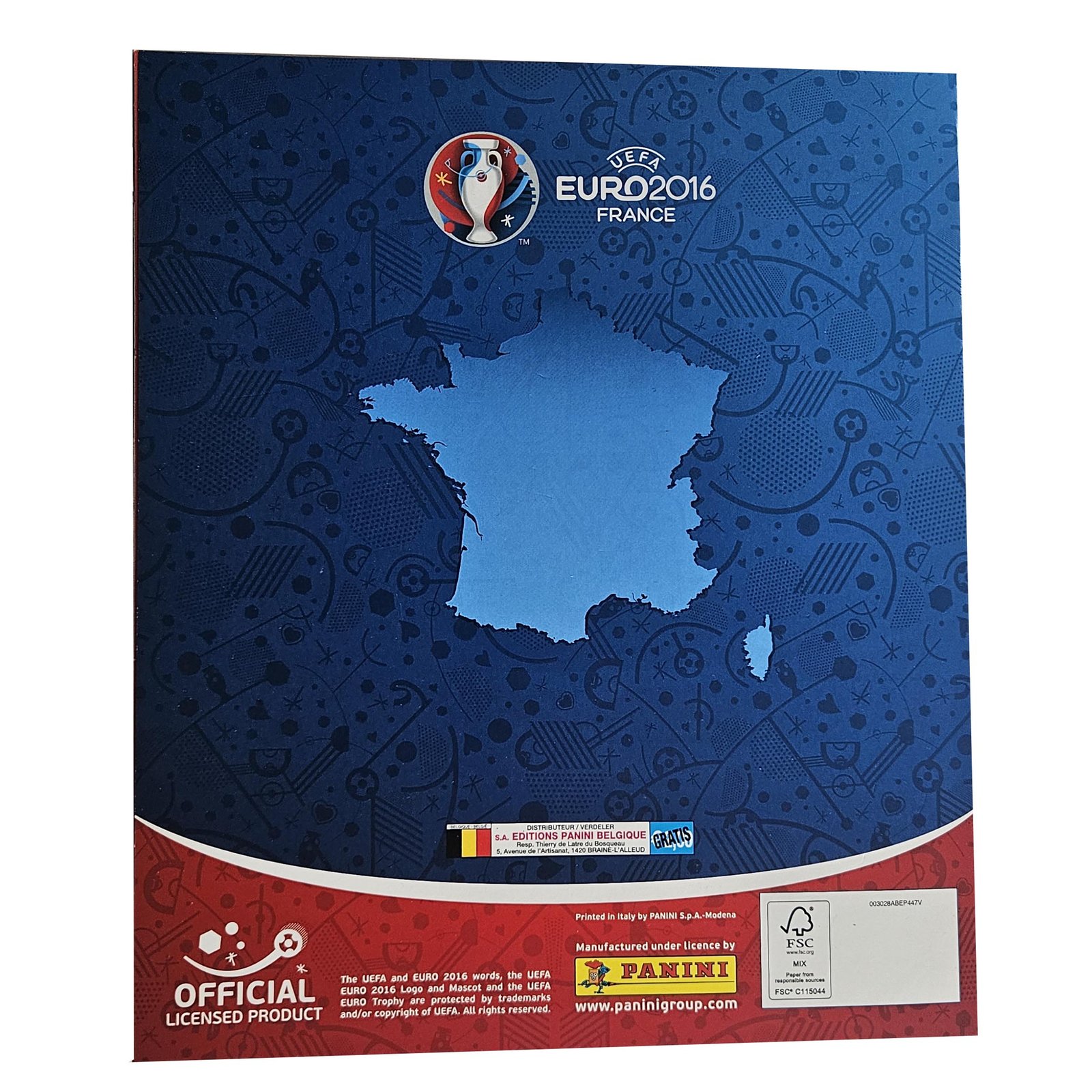 Panini UEFA Euro 2016 – Album Vide Officiel – Image 9