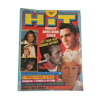 HIT Mensuel n°104 Septembre 1980 – Magazine Vintage Musique Pop Rock Années 80