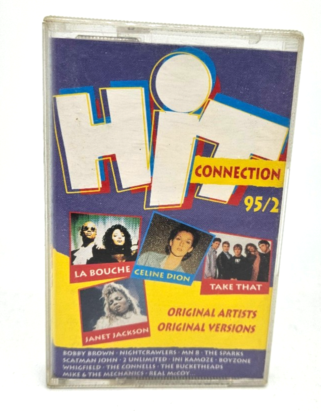 K7 Audio Hit Connection 95/2 – Compilation Hits Années 90 – Cassette Audio
