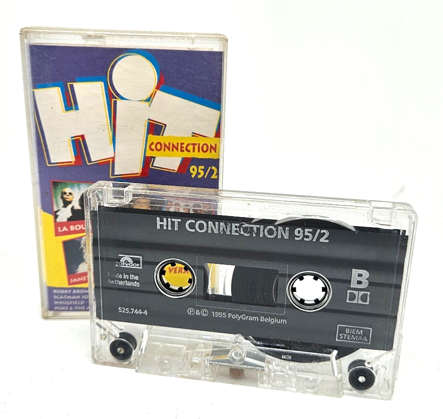 K7 Audio Hit Connection 95/2 – Compilation Hits Années 90 – Cassette Audio – Image 2