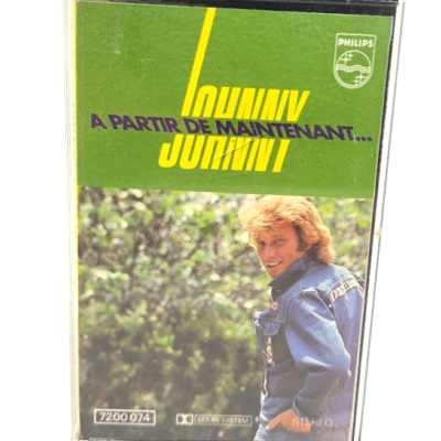 K7 audio - Johnny Hallyday - A partir de maintenant