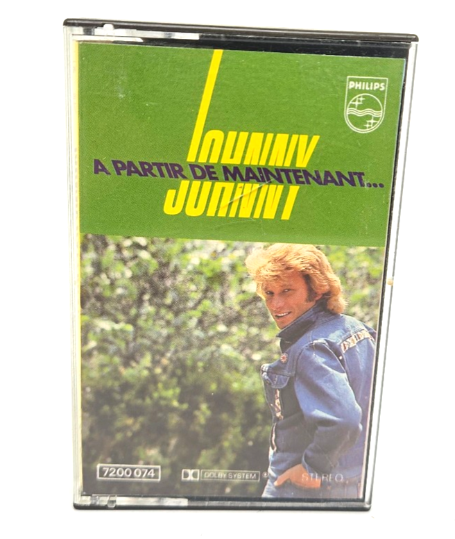 K7 audio - Johnny Hallyday - A partir de maintenant
