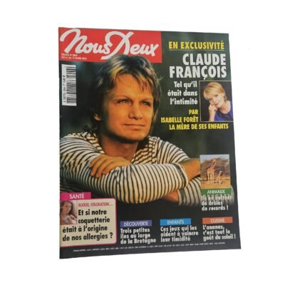 Nous Deux n°2906 du 11 au 17 mars 2003 Claude François