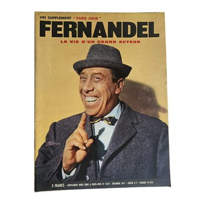 Paris jour Supplément Hors série n°3567 FERNANDEL La vie d'un grand acteur