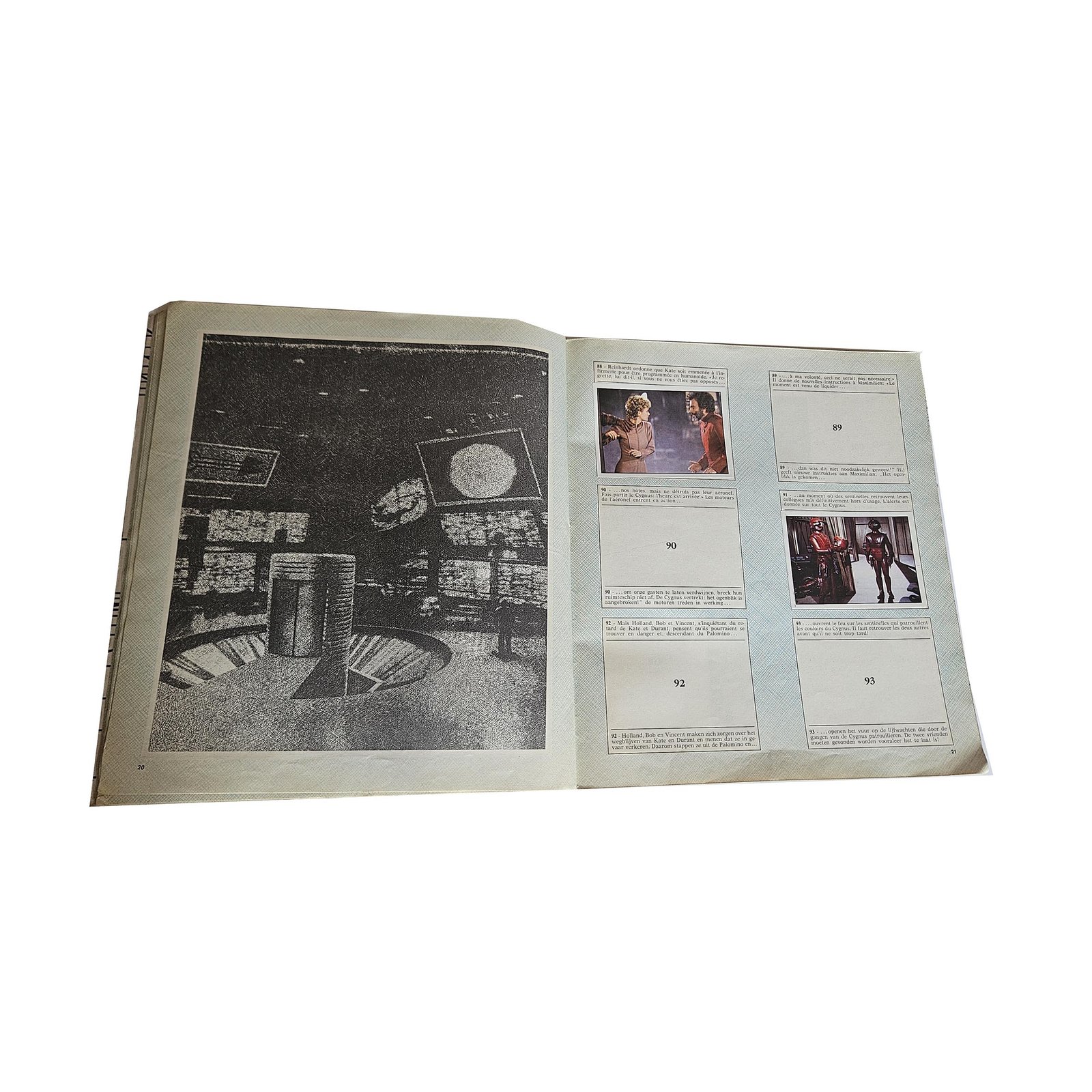 Panini The Black Hole Le Trou Noir Album incomplet Officiel Disney 1979 Collection Stickers – Image 9