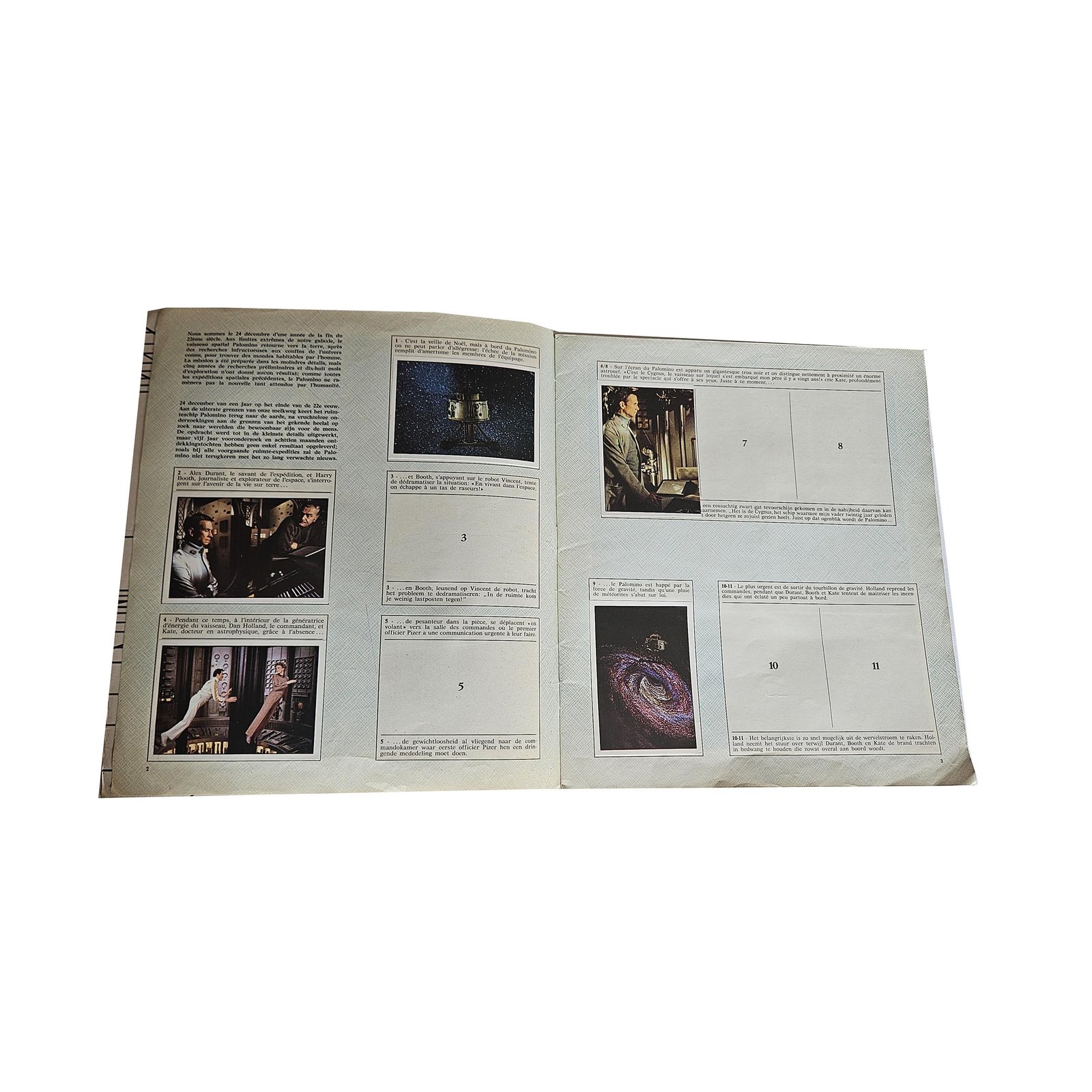 Panini The Black Hole Le Trou Noir Album incomplet Officiel Disney 1979 Collection Stickers – Image 18