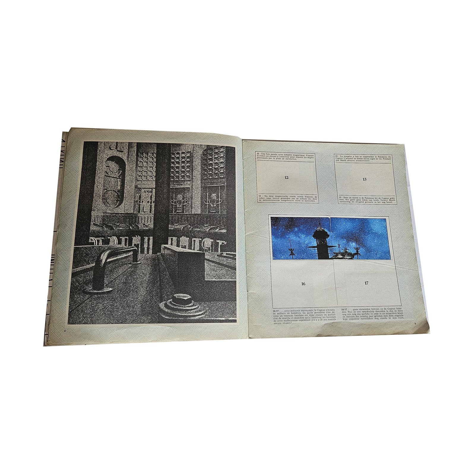 Panini The Black Hole Le Trou Noir Album incomplet Officiel Disney 1979 Collection Stickers – Image 17