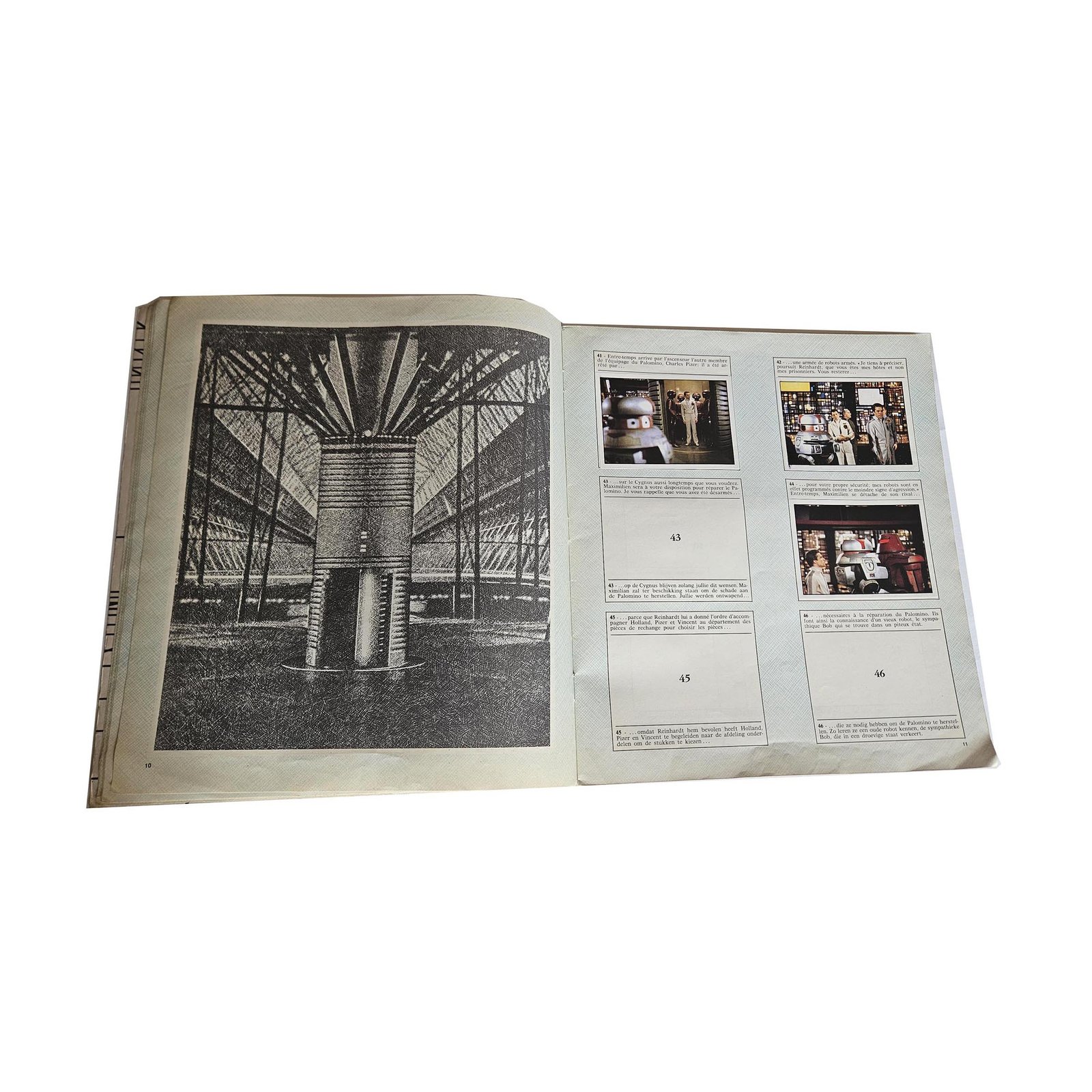 Panini The Black Hole Le Trou Noir Album incomplet Officiel Disney 1979 Collection Stickers – Image 14