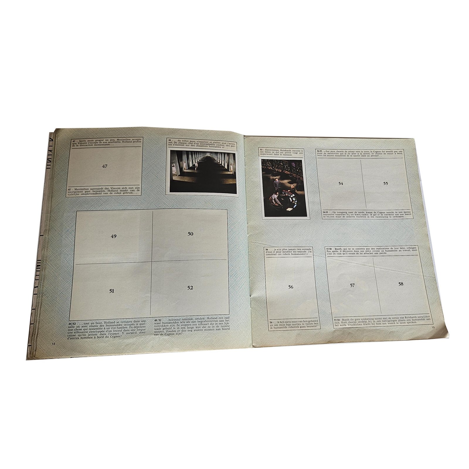 Panini The Black Hole Le Trou Noir Album incomplet Officiel Disney 1979 Collection Stickers – Image 13