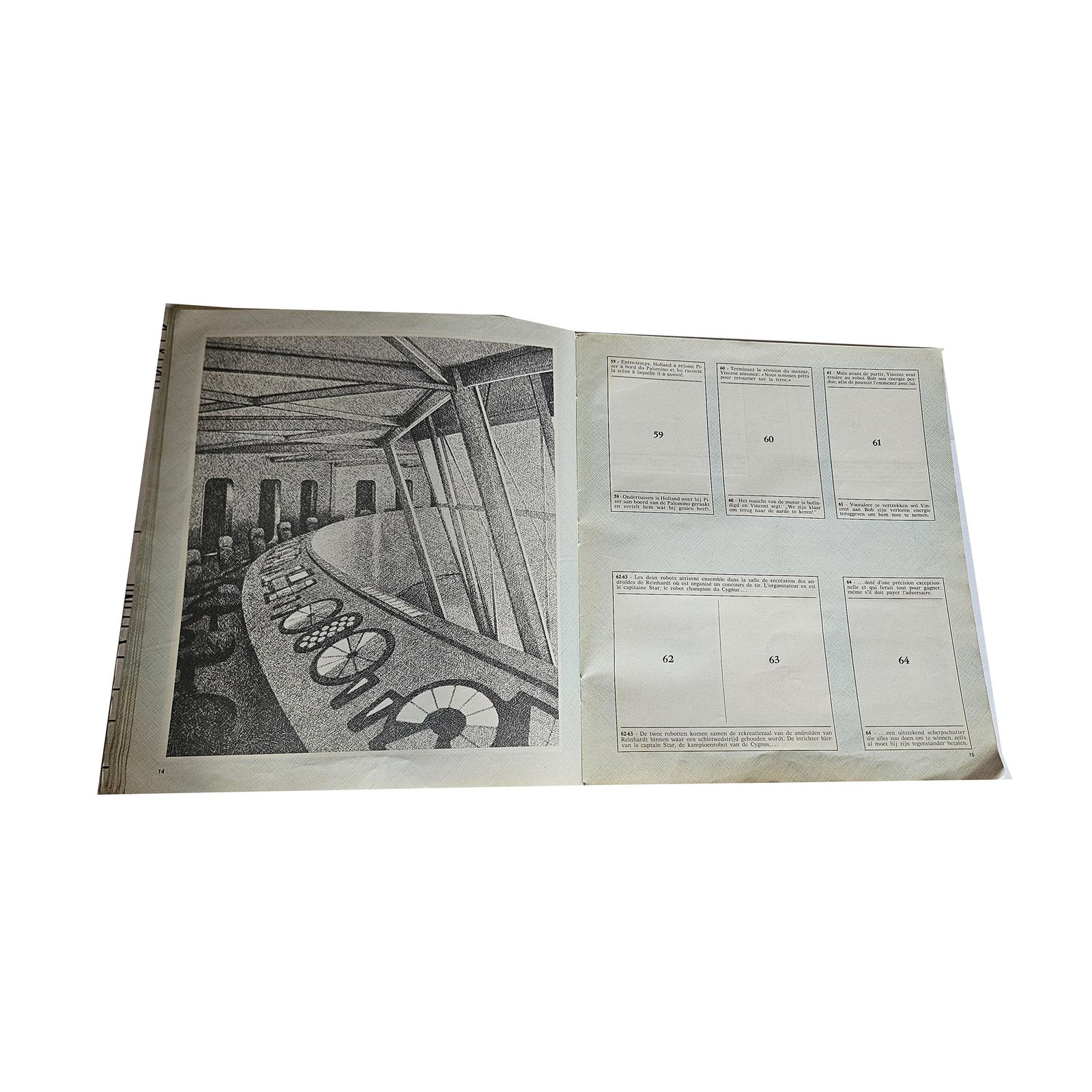 Panini The Black Hole Le Trou Noir Album incomplet Officiel Disney 1979 Collection Stickers – Image 12