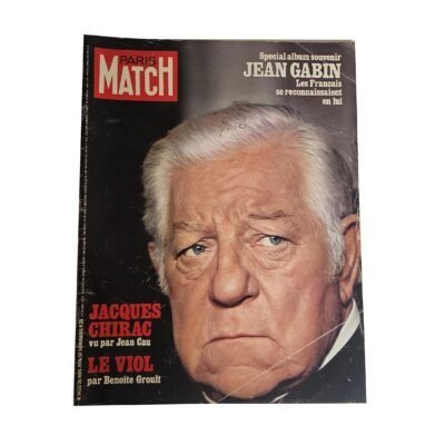 Paris Match n°1435 26 novembre 1976 Jean Gabin