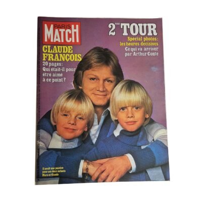 Paris Match n°1504 24 mars 1978 Claude Francois