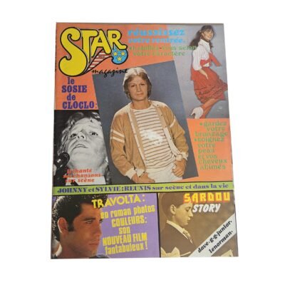 Star story magazine n°4 Magazine Vintage People, Stars, Cinéma, Musique, Collection