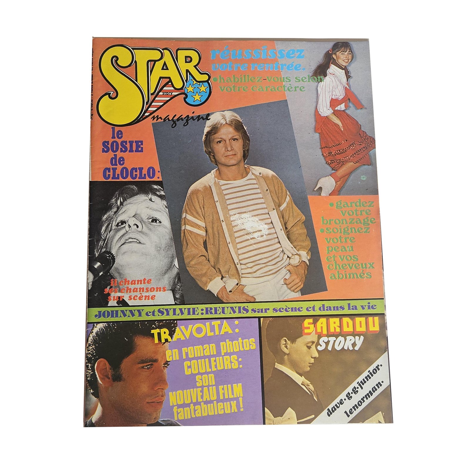 Star story magazine n°4 Magazine Vintage People, Stars, Cinéma, Musique, Collection