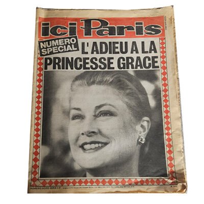 ici Paris Numéro Spécial L'adieu à la Princesse Grace