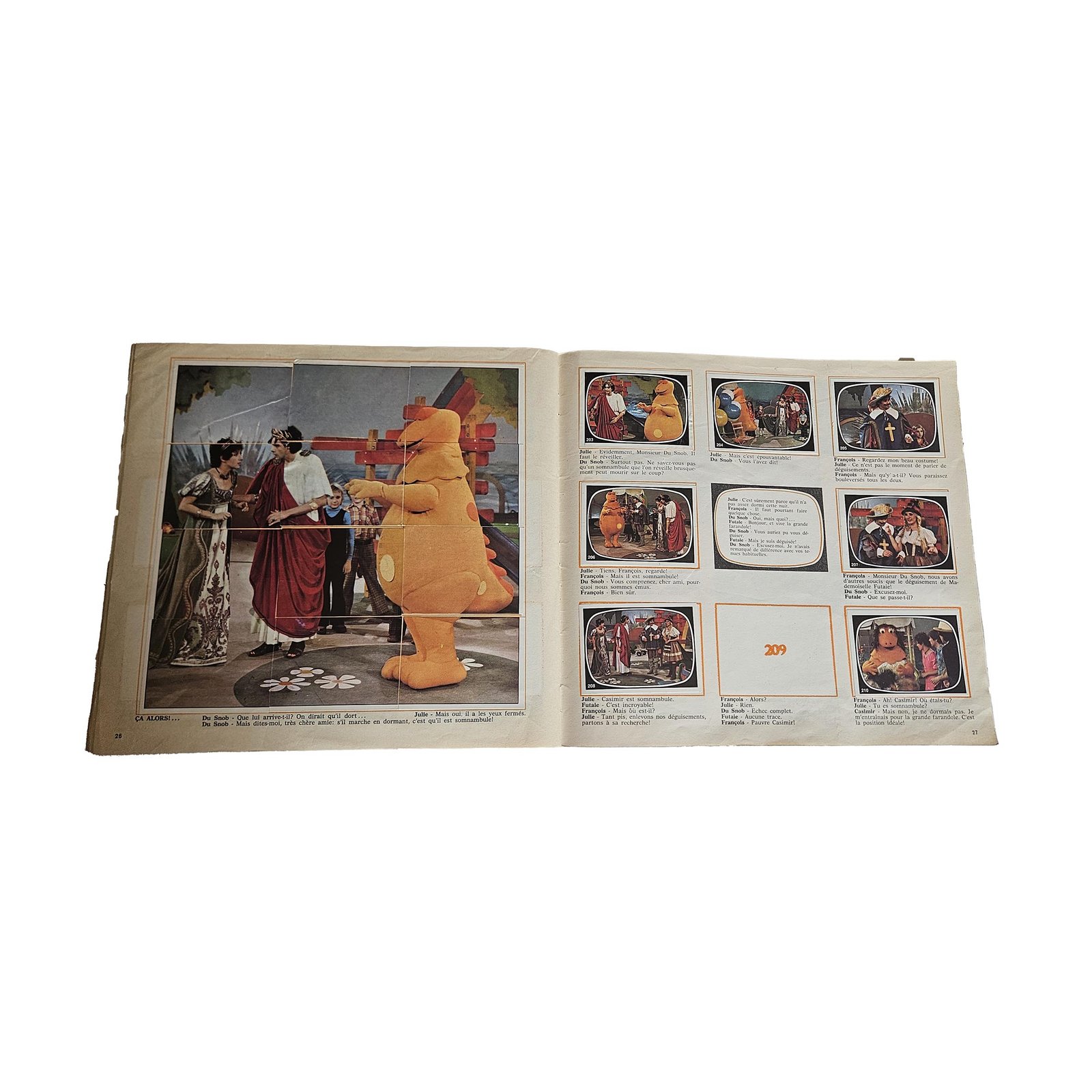 Panini L’Île aux Enfants – Casimir – Album incomplet – 1976/1977 – Image 15