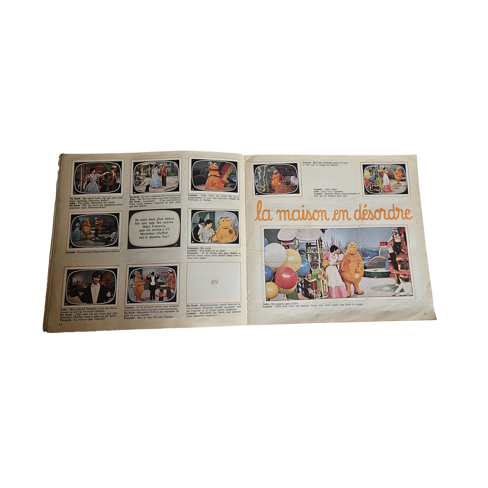 Panini L’Île aux Enfants – Casimir – Album incomplet – 1976/1977 – Image 8