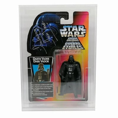 Autographe – Star Wars Darth Vador POTF blister Orange-rouge + Acrylic