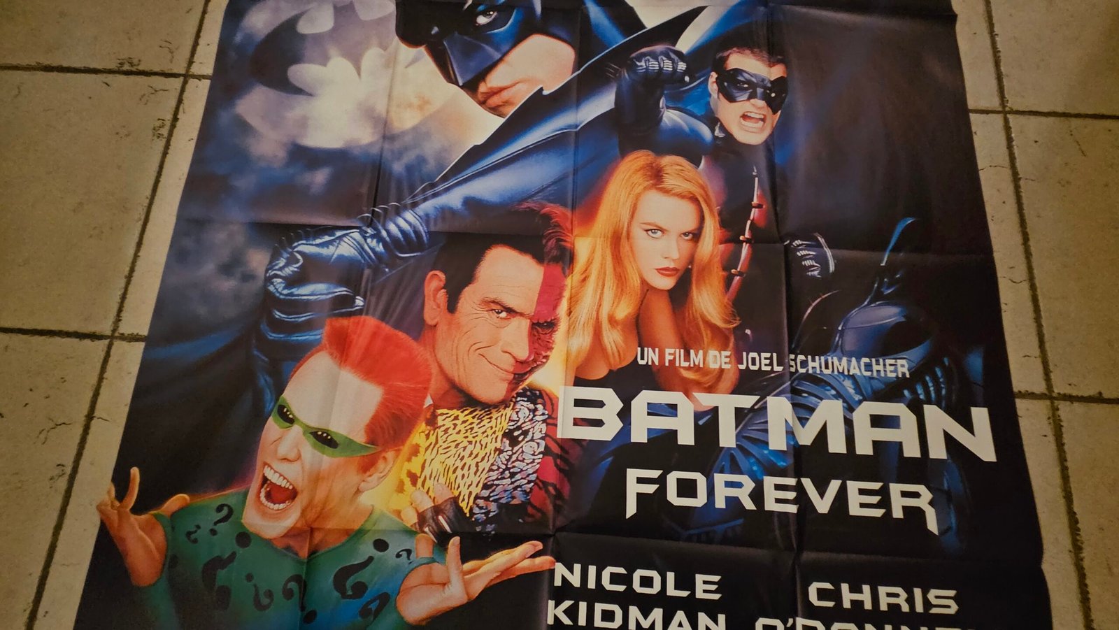 Affiche ORIGINALE 120x160cm Batman Forever – Image 3