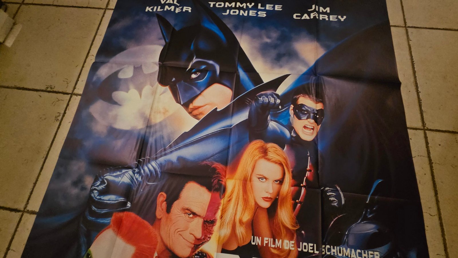 Affiche ORIGINALE 120x160cm Batman Forever – Image 4