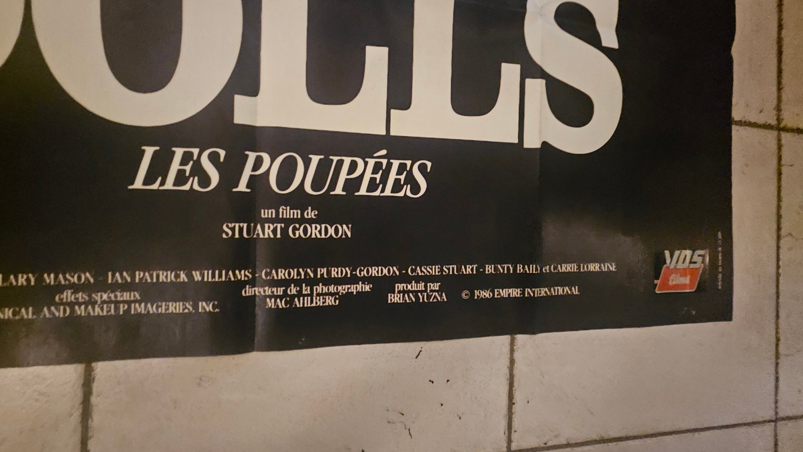 Affiche ORIGINALE 120x160cm Dolls les Poupées – Image 4