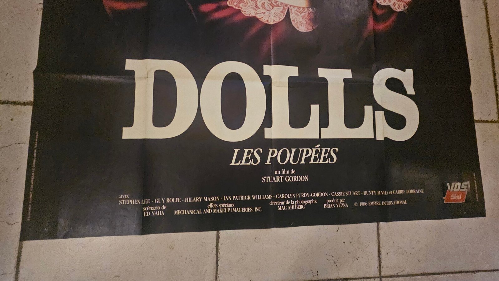 Affiche ORIGINALE 120x160cm Dolls les Poupées – Image 5
