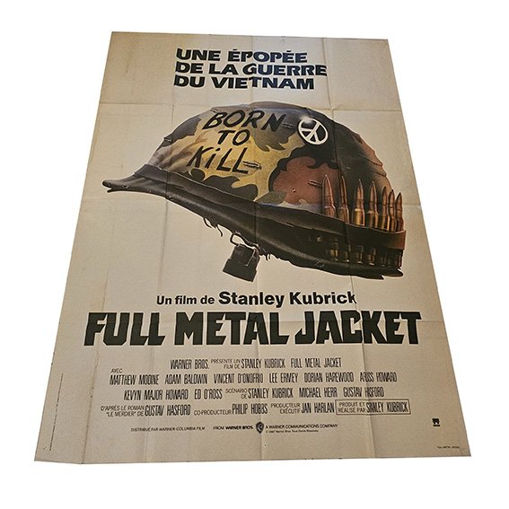 Affiche ORIGINALE 120x160cm Full Metal Jacket