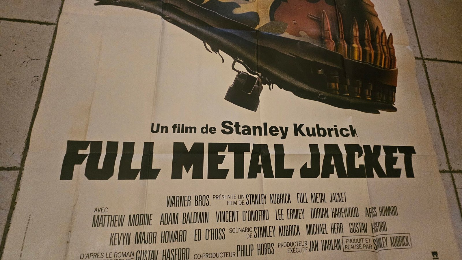 Affiche ORIGINALE 120x160cm Full Metal Jacket – Image 6