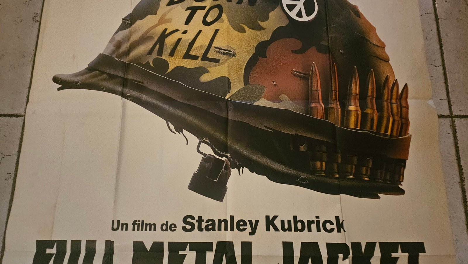Affiche ORIGINALE 120x160cm Full Metal Jacket – Image 7