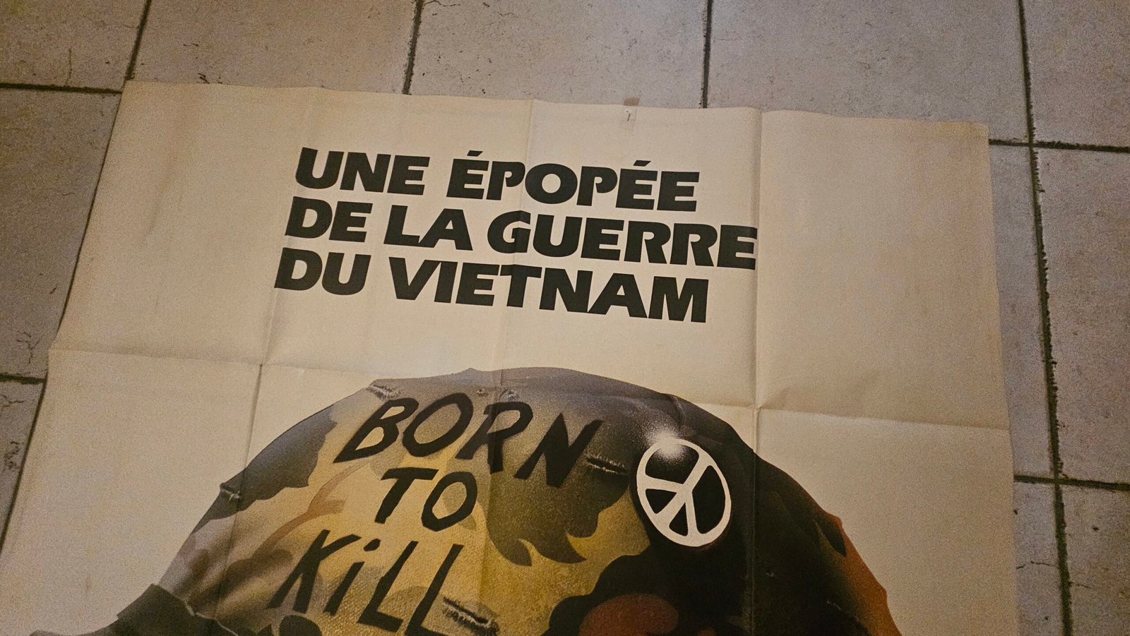Affiche ORIGINALE 120x160cm Full Metal Jacket – Image 9