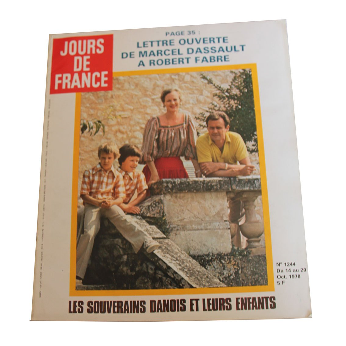 JOURS DE FRANCE - N°1244 du 14 au 20 octobre 1978