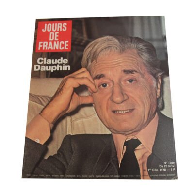 JOURS DE FRANCE - N°1250 du 25 novembre au 1er décembre 1978