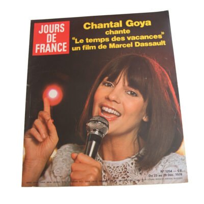 JOURS DE FRANCE - N°1254 du 23 au 29 décembre 1978 Chantal Goya