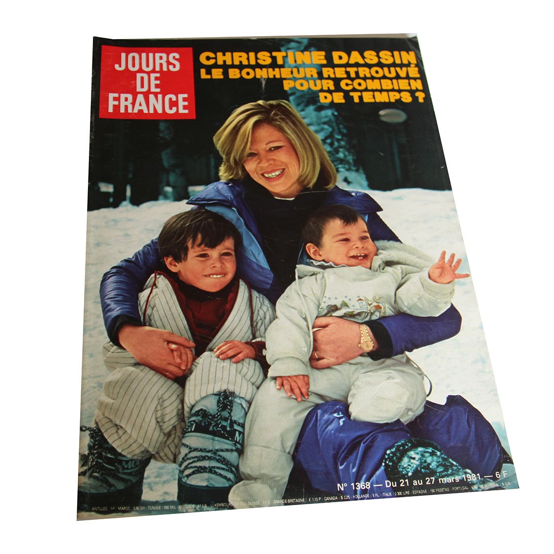 JOURS DE FRANCE - N°1368 du 21 au 27 mars 1981
