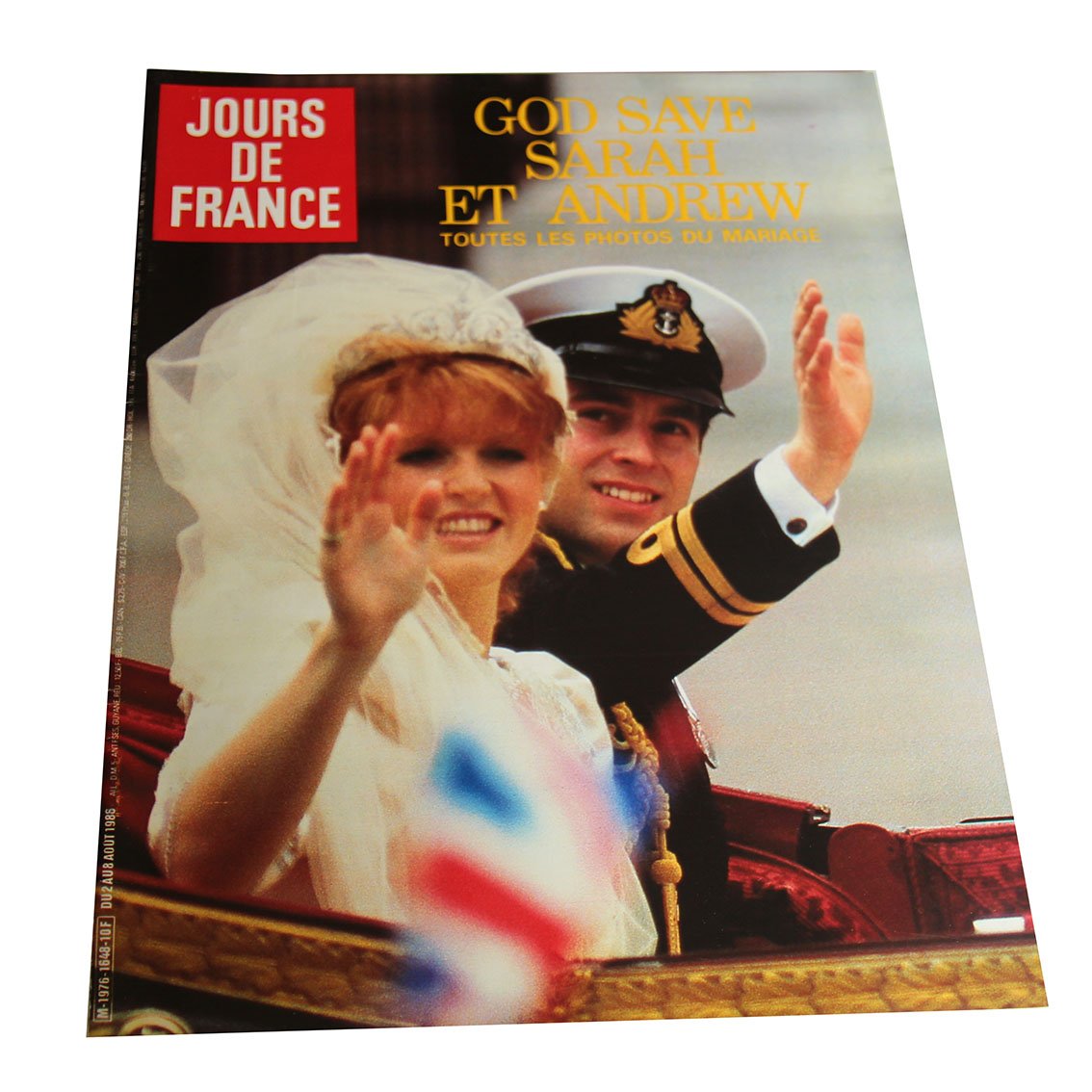 JOURS DE FRANCE - du 2 au 8 aour 1986