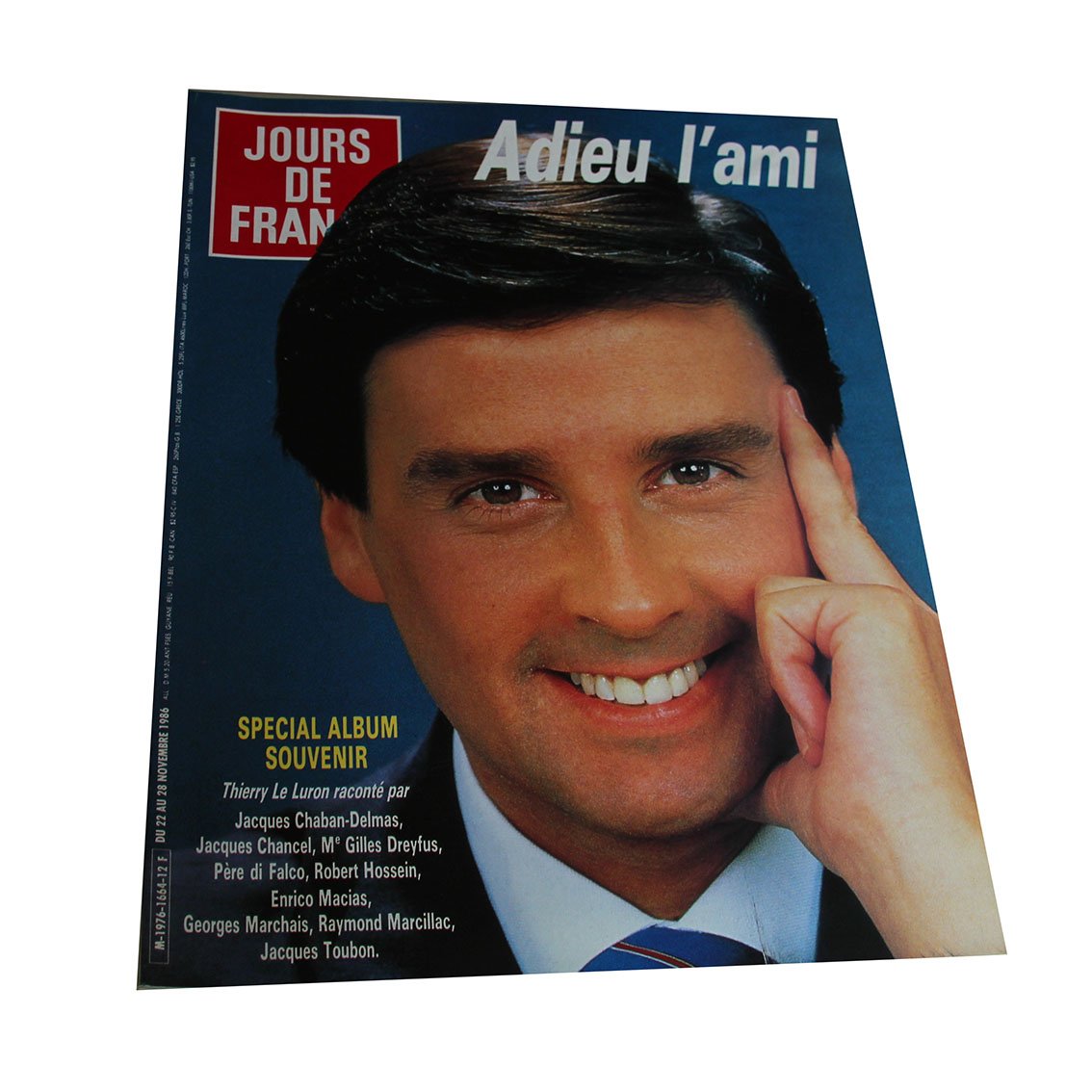 JOURS DE FRANCE - du 22 au 28 novembre 1986