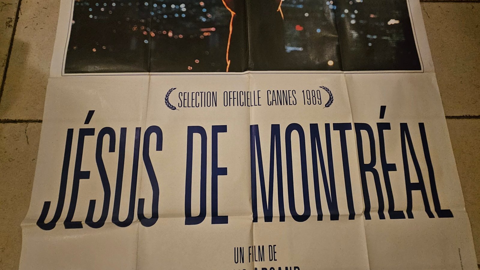 Affiche ORIGINALE 120x160cm Jésus de Montréal – Image 3