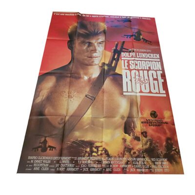 Affiche ORIGINALE 120x160cm Le Scorpion Rouge