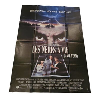 Affiche ORIGINALE 120x160cm  Les nerfs à vif